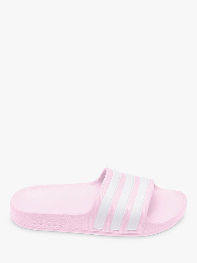 adidas Kids' Adilette Aqua Sliders, Pink