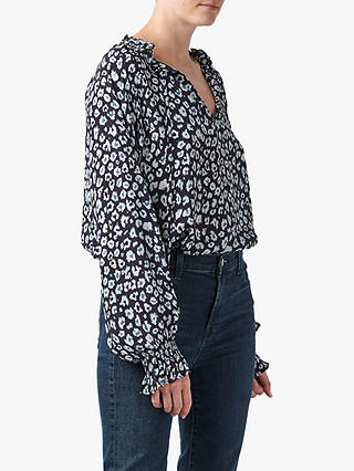 Lily and Lionel Florence Mini Leopard Print Blouse