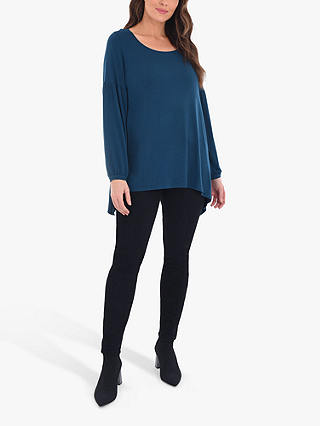 Live Unlimited Curve Puff Sleeve Top, Petrol