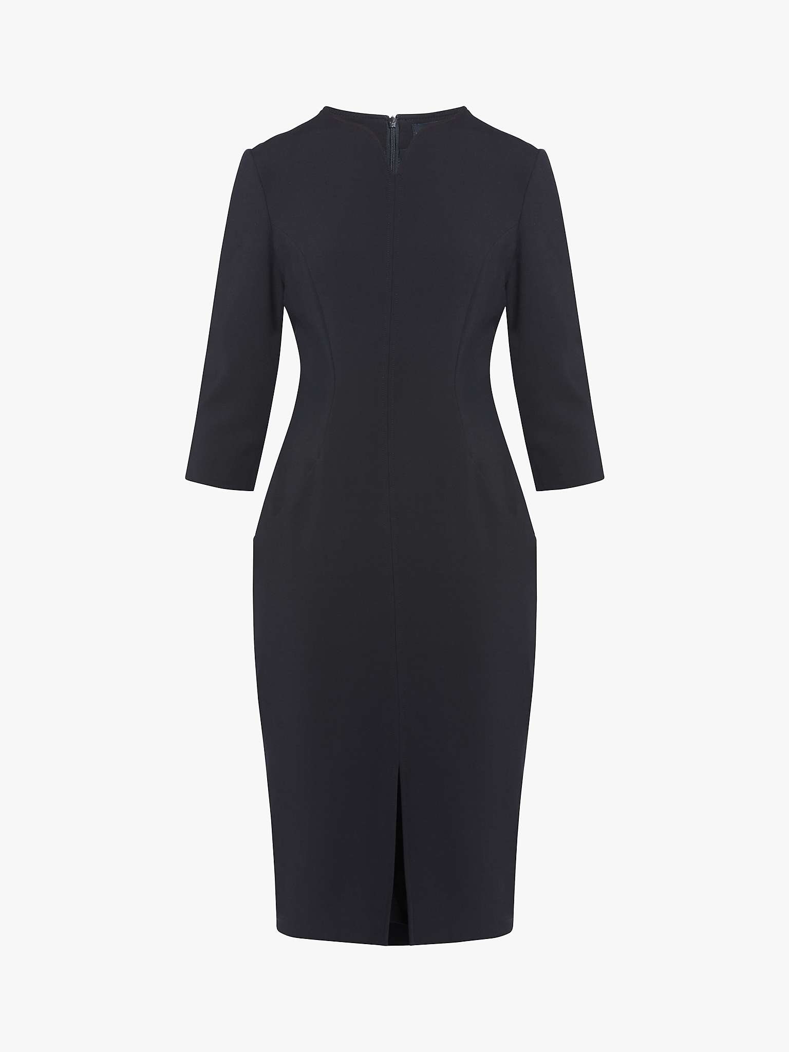 Buy Helen McAlinden Emma Knee Length Dress, Dark Navy Online at johnlewis.com
