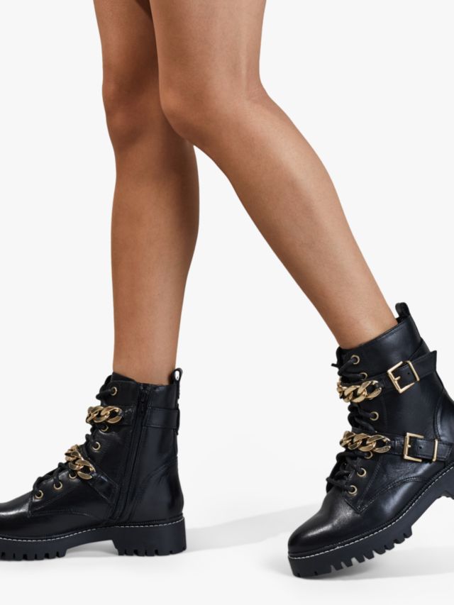 Chain hotsell biker boots