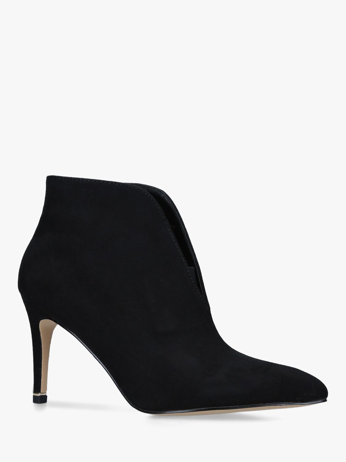 Carvela Sure Pointed Toe Ankle Boots, Black at John Lewis & Partners