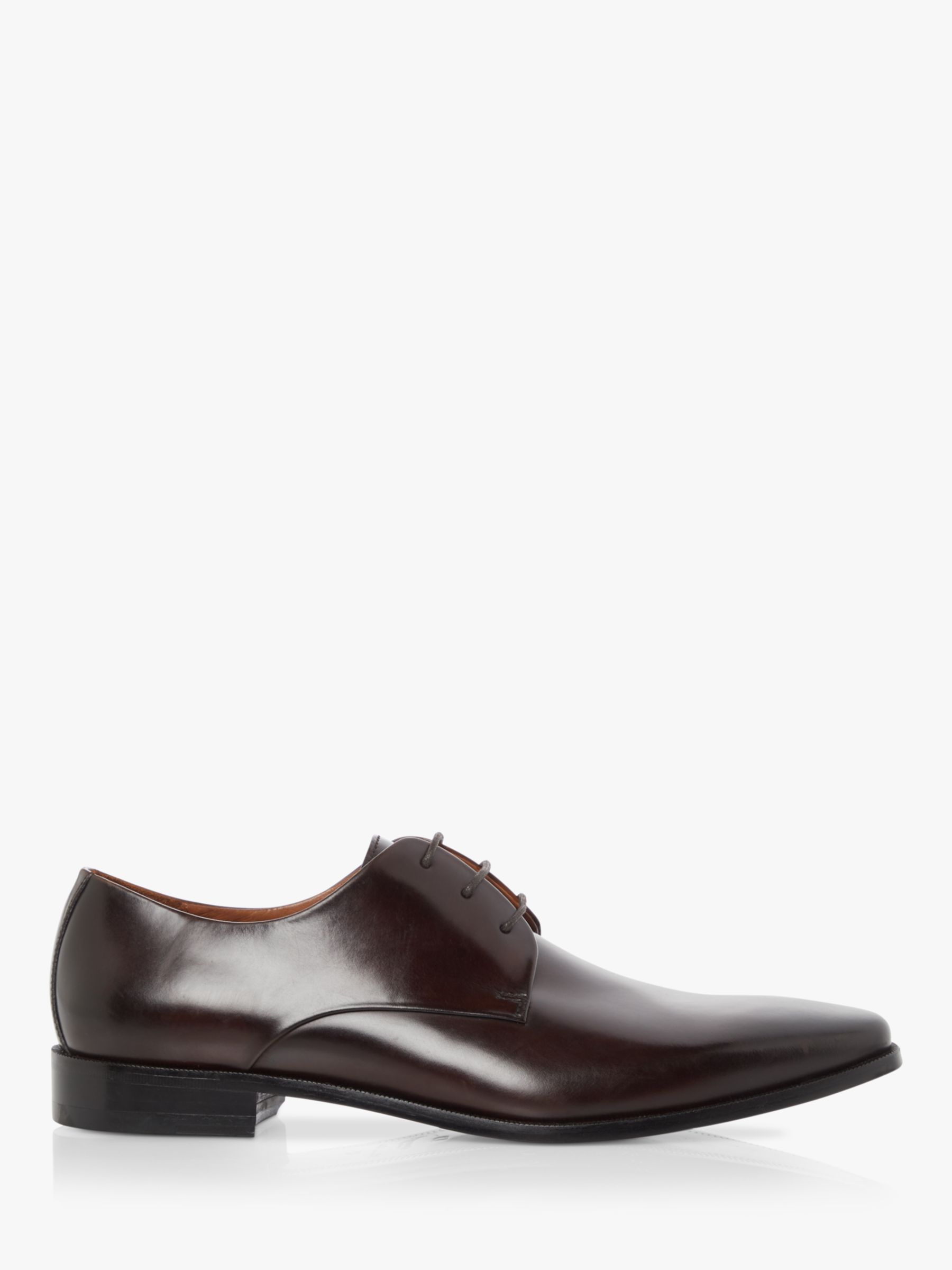 Dune Superb Leather Oxford Shoes, Brown at John Lewis & Partners