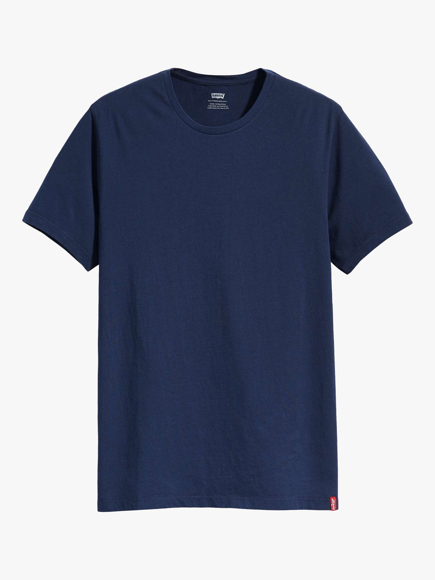 Buy Levi's Cotton Slim Fit Crew Neck T-Shirt, Pack of 2 Online at johnlewis.com