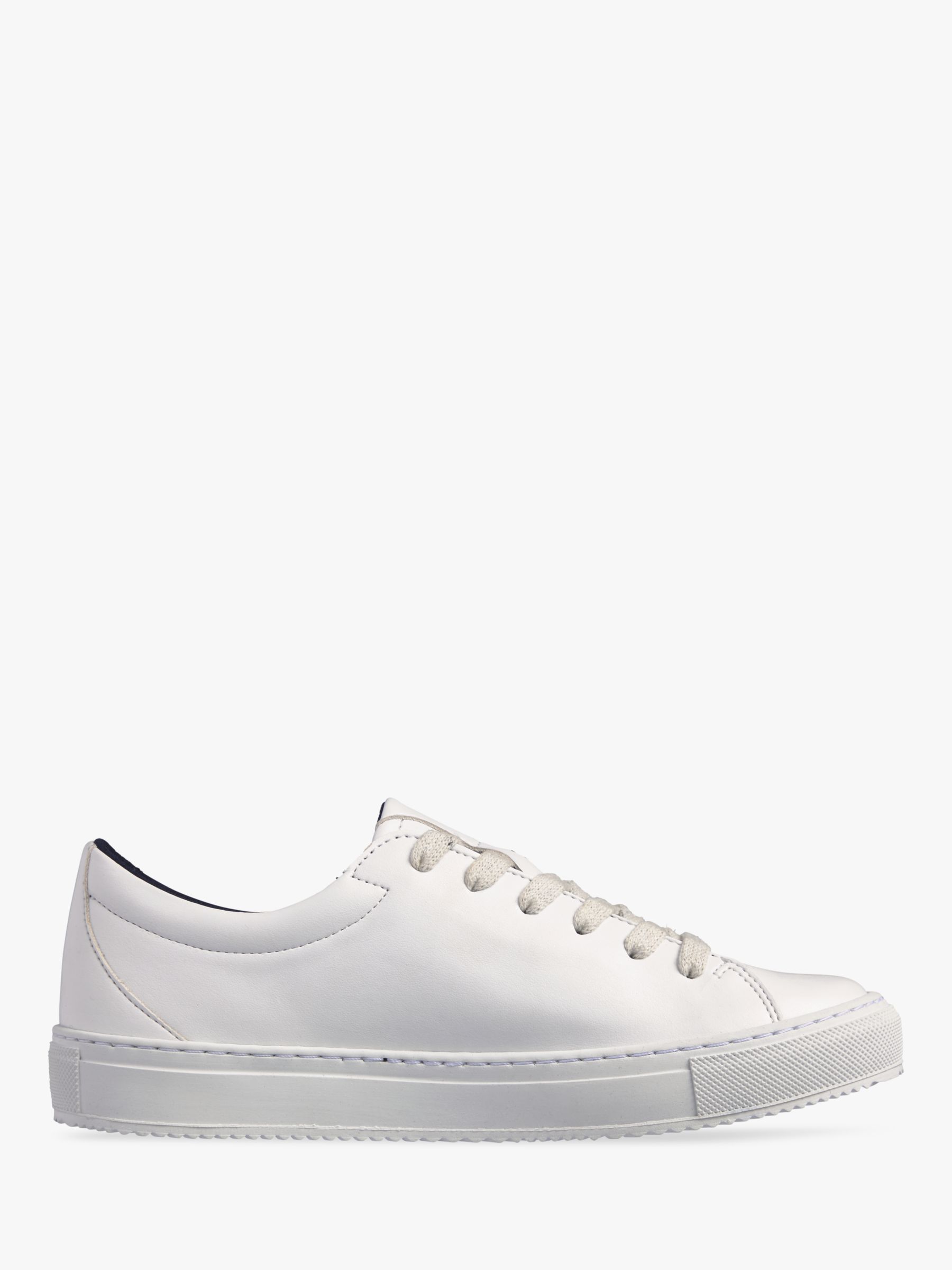 Tommy Hilfiger Zero Waste Cupsole Trainers, White at John Lewis & Partners