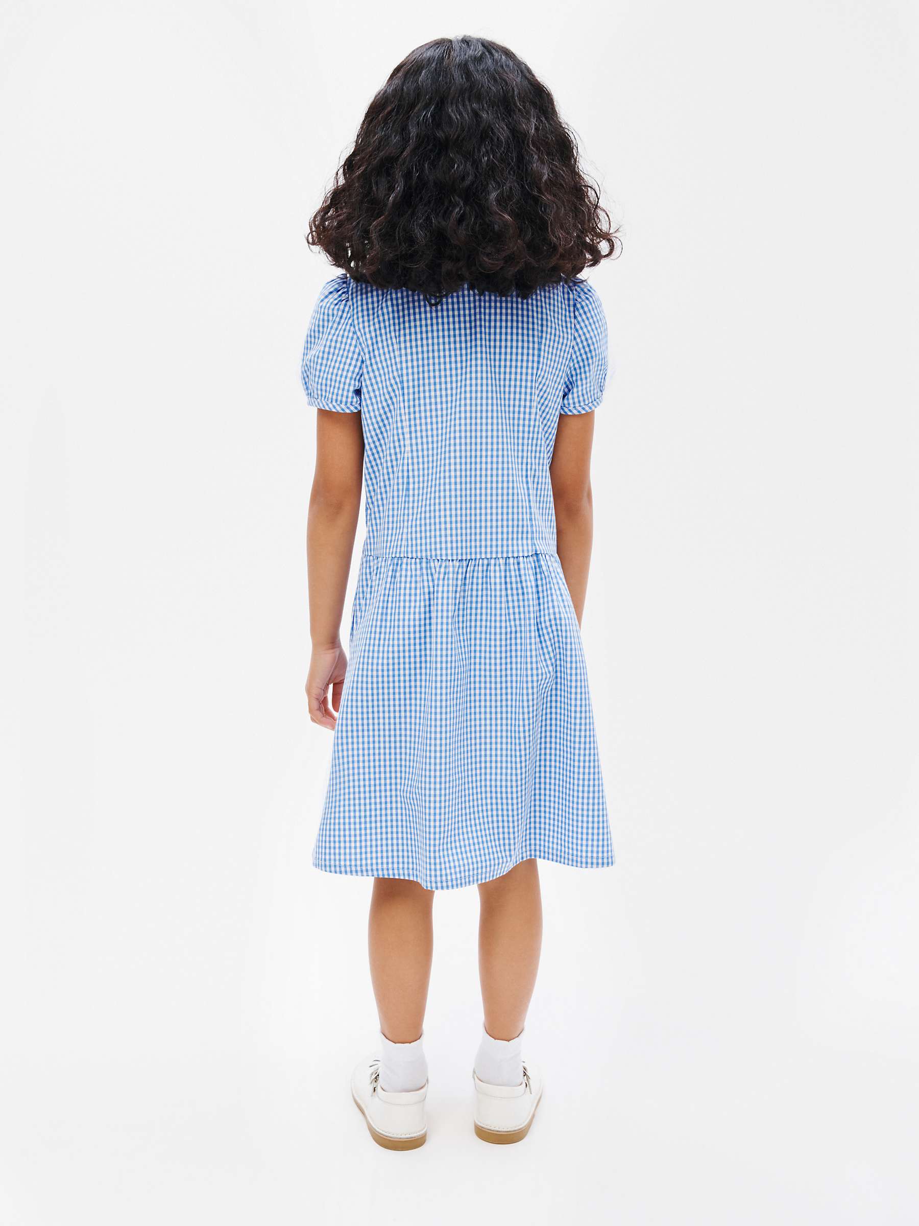 Buy John Lewis School Gingham A-Line Summer Dress Online at johnlewis.com