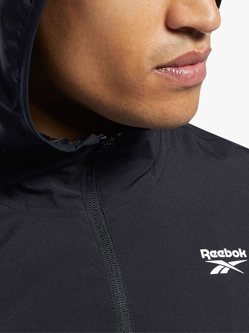 Buy Reebok Training Essentials Jacket, Black Online at johnlewis.com