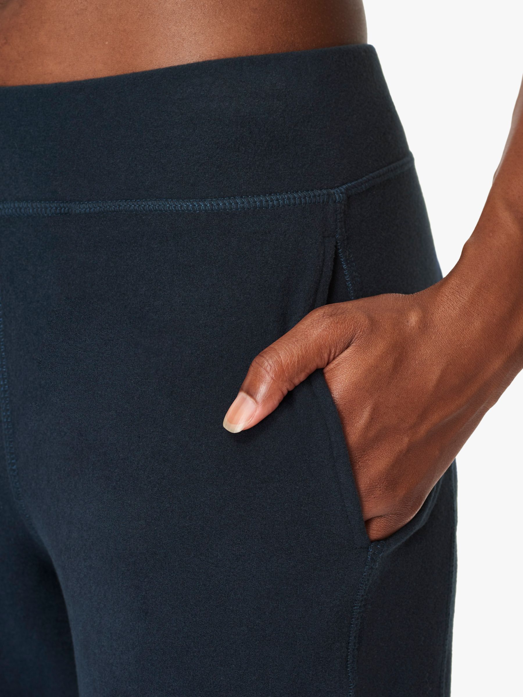 Sweaty Betty Gary Luxe Fleece Yoga Pants, Vapour Blue- Size M RRP £90