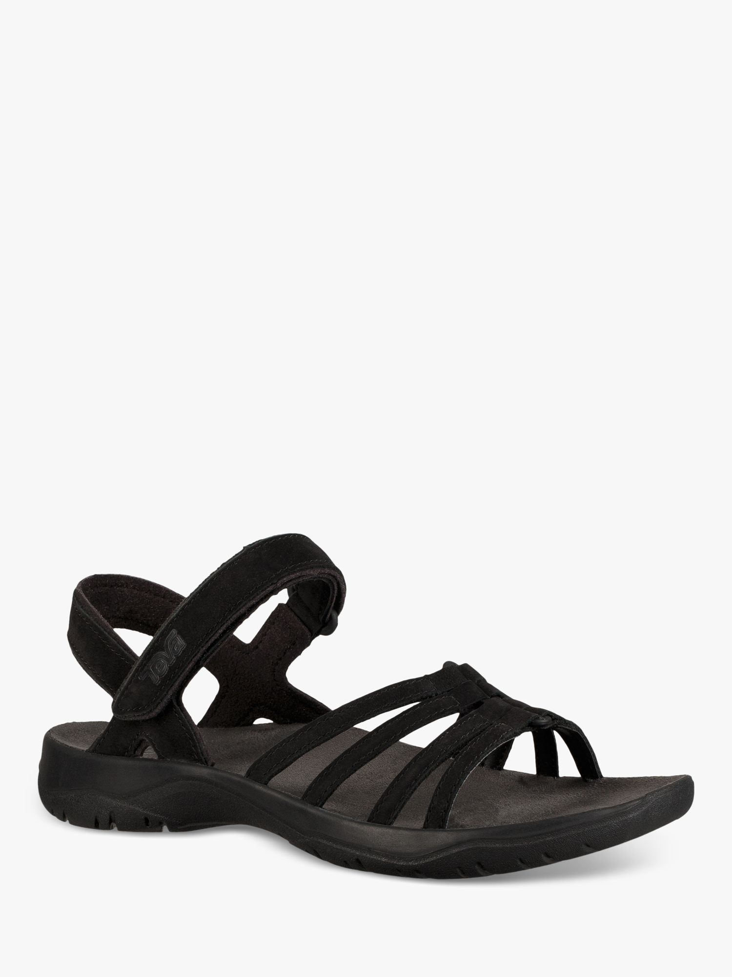 Teva Elzada Leather Sandals, Black