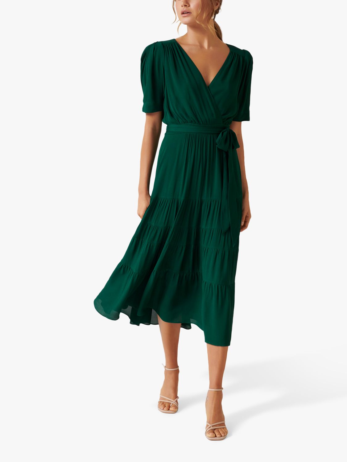 Forever New Jordan Midi Dress, Green