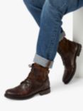 Dune Call Casual Buckle Detail Ankle Boots