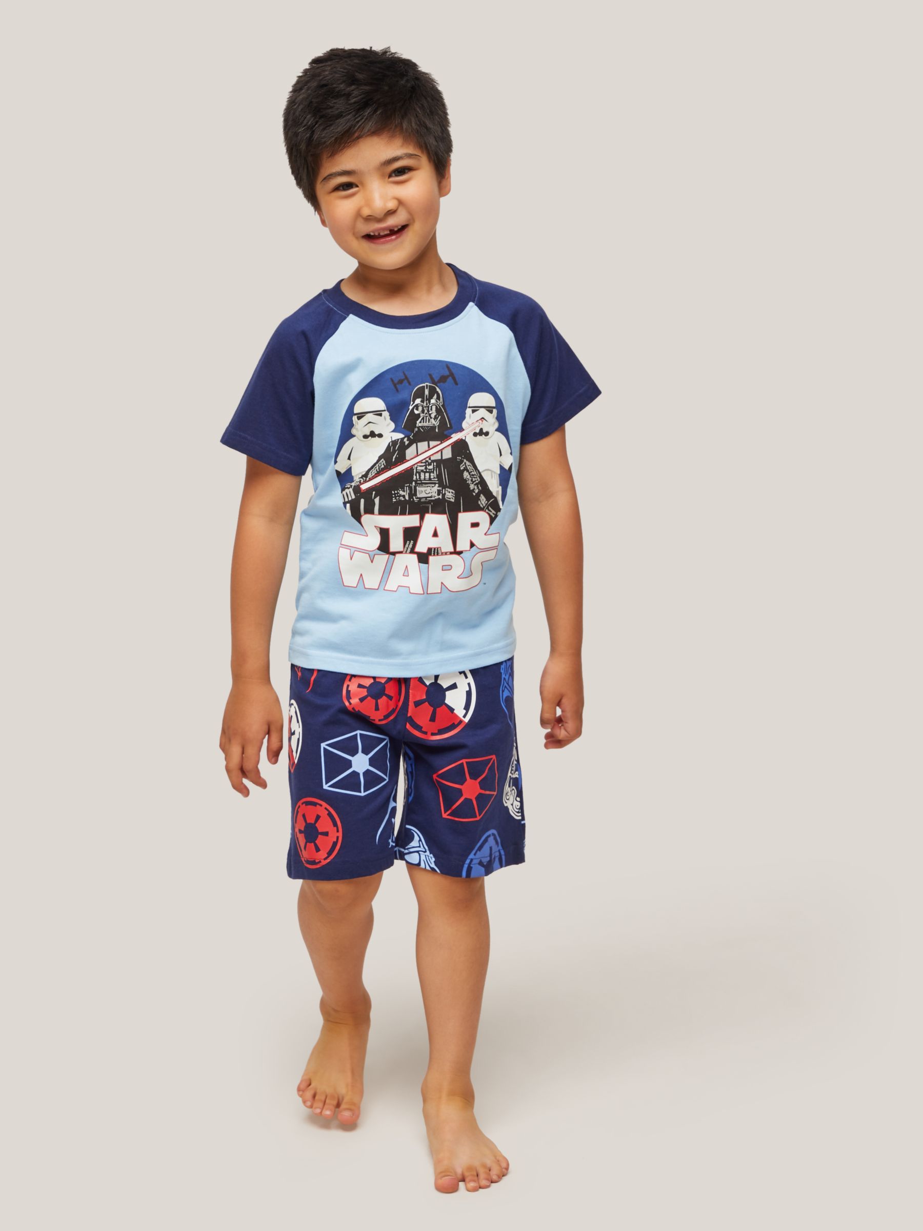Star Wars Children's Short Pyjama Set, Blue/Multi