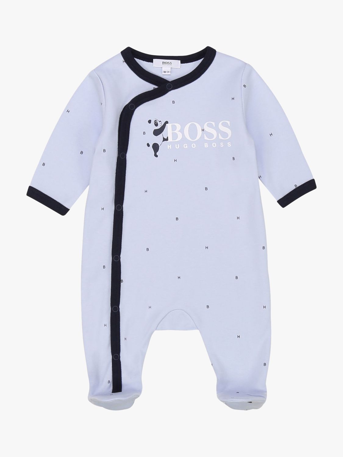 hugo boss baby sleepsuit