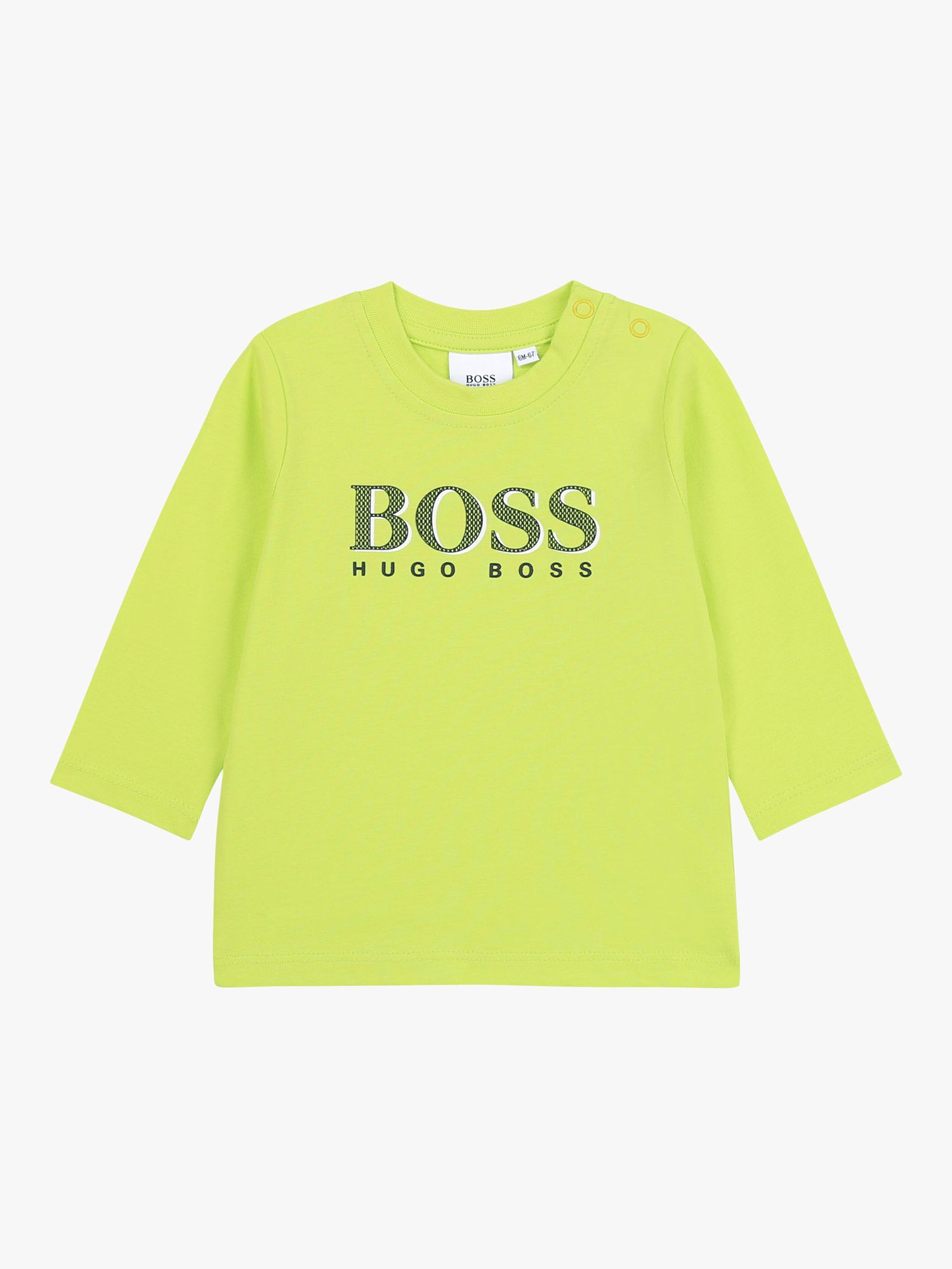 HUGO BOSS Baby Long Sleeve Cotton T-Shirt