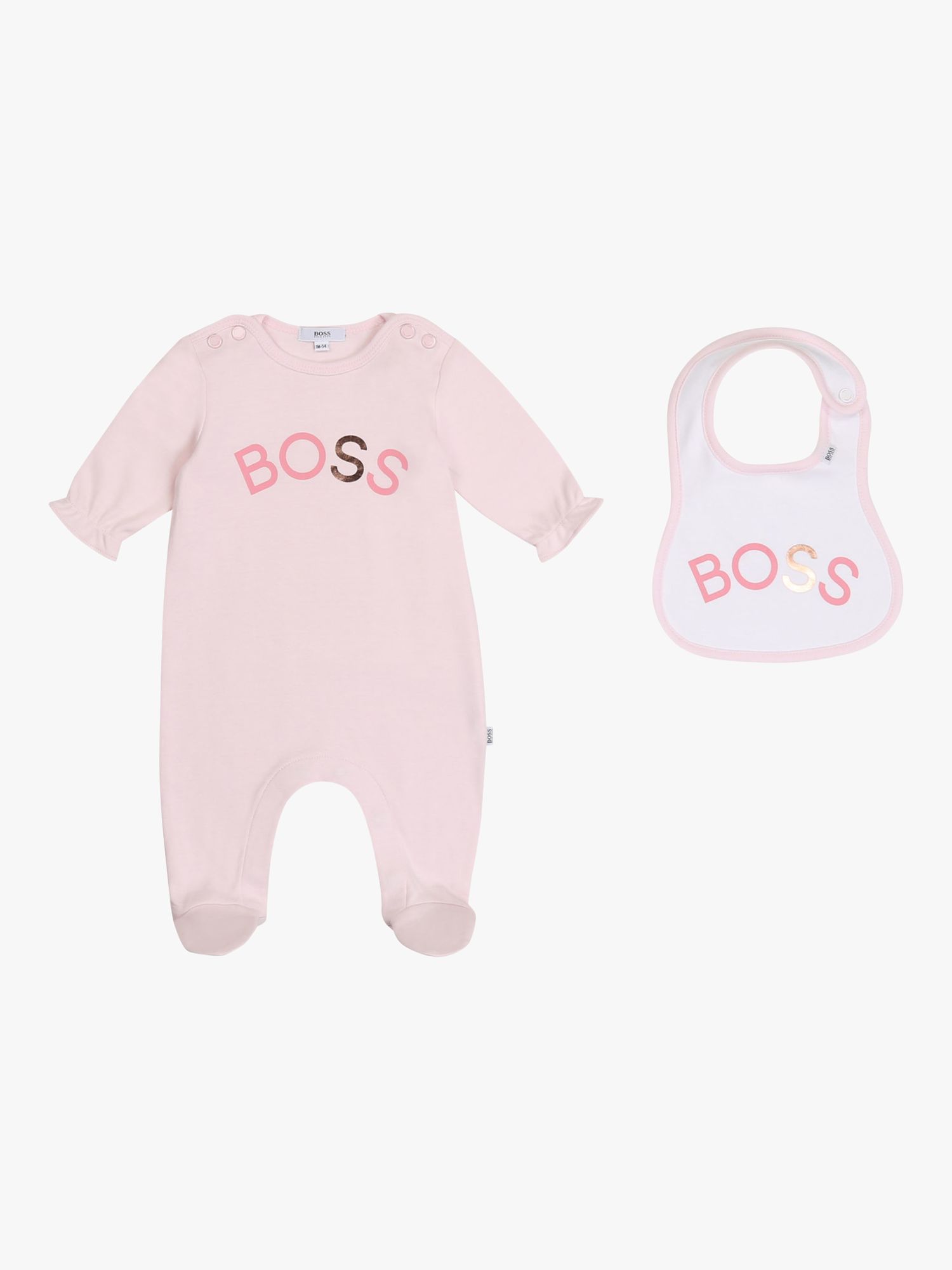 hugo boss baby sleepsuit