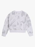 BOSS Kids' Cropped Sweatshirt, White