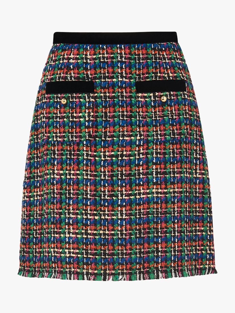 L.K.Bennett Lucy Tweed Skirt, Multi