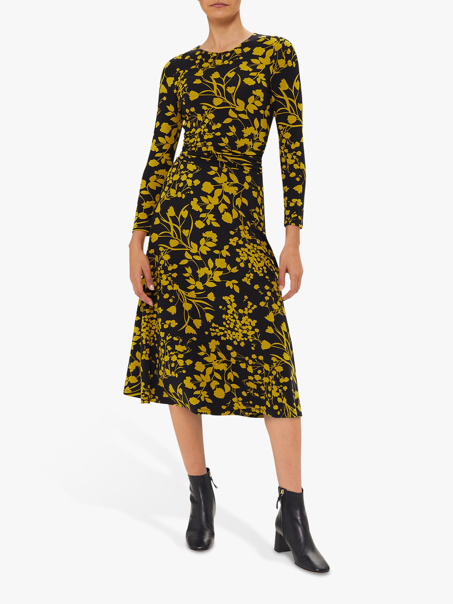 hobbs carly dress yellow