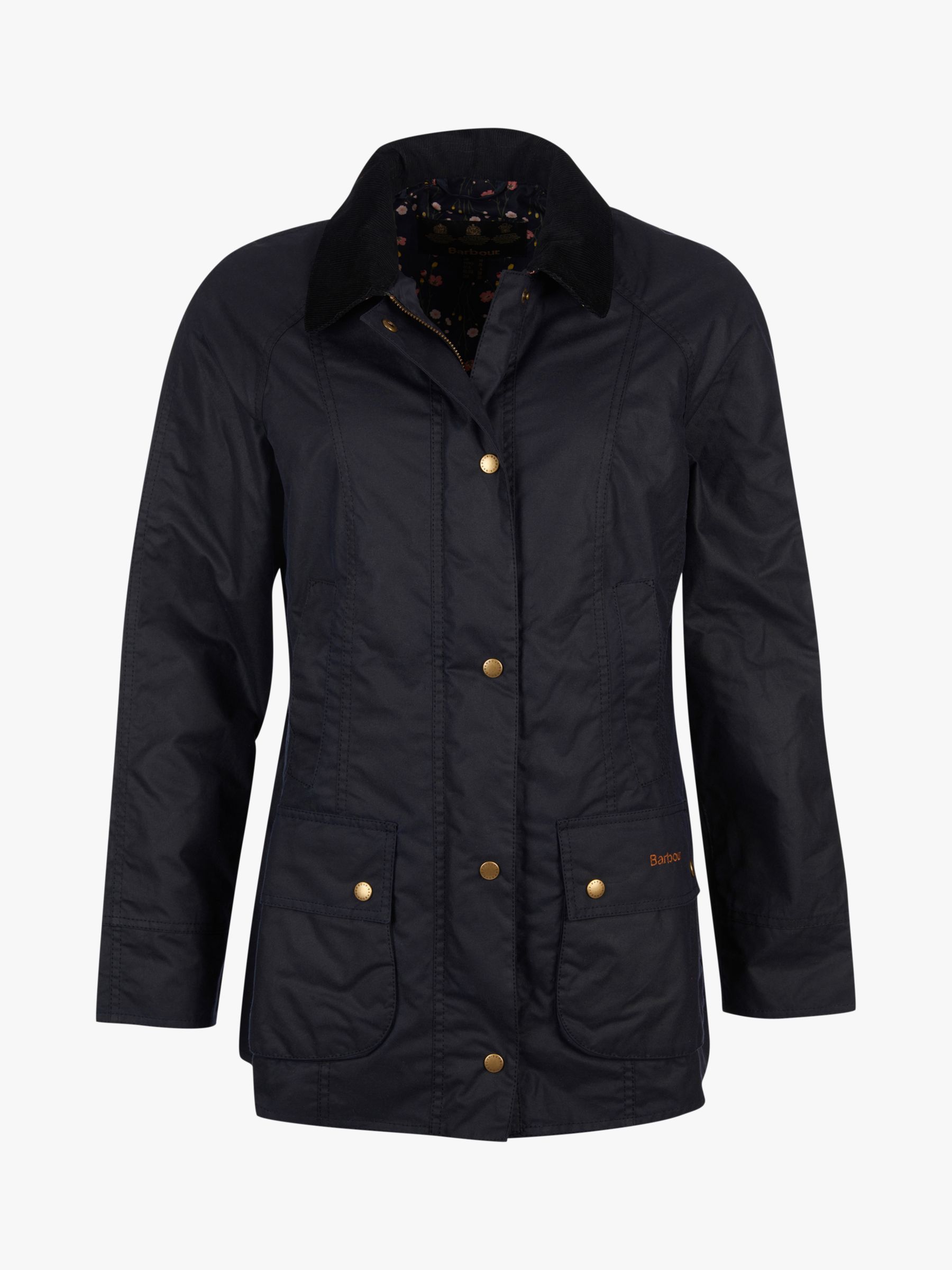 Barbour Kyloe Waxed Print Lined Jacket 