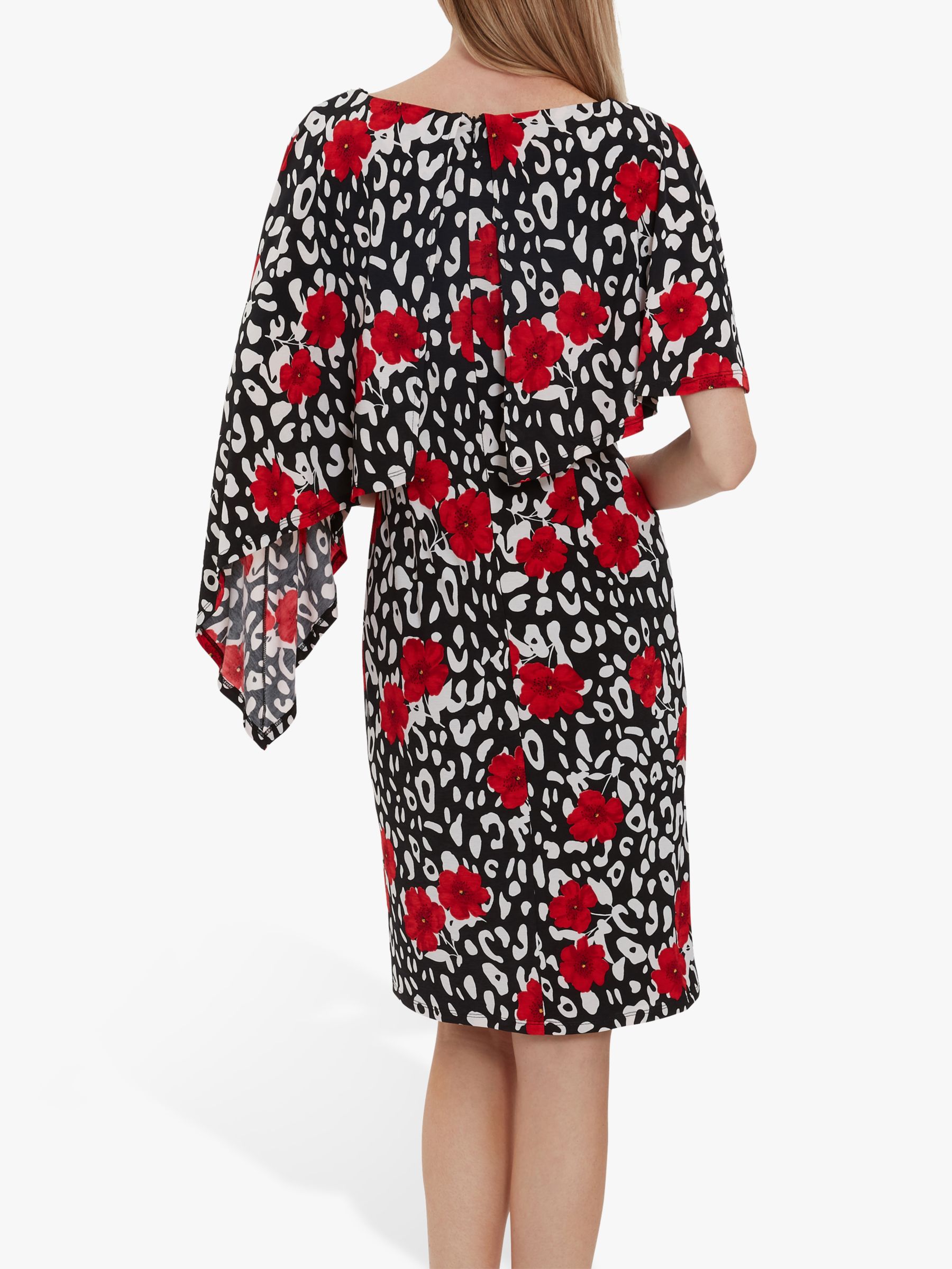 Buy Gina Bacconi Johana Floral Jersey Midi Dress, Multi Online at johnlewis.com