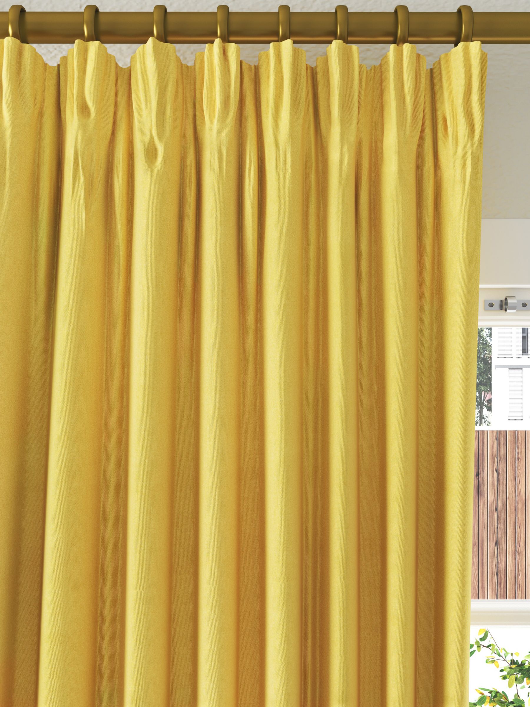 Pencil Pleat Curtains John Lewis, Navy And Yellow Curtains Uk