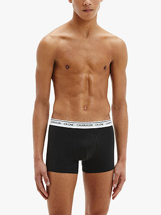 Calvin Klein One CK Cotton Stretch Trunks, Pack of 2
