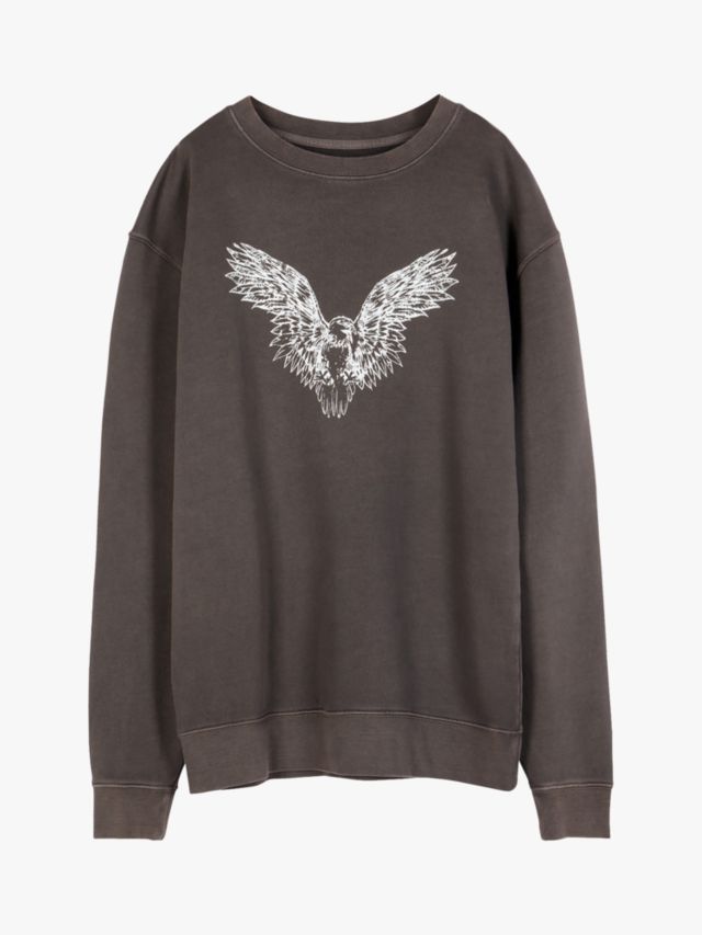 Hush eagle oversized sweatshirt new arrivals