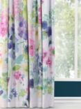bluebellgray Foxglove Pair Blackout Lined Pencil Pleat Curtains, Multi
