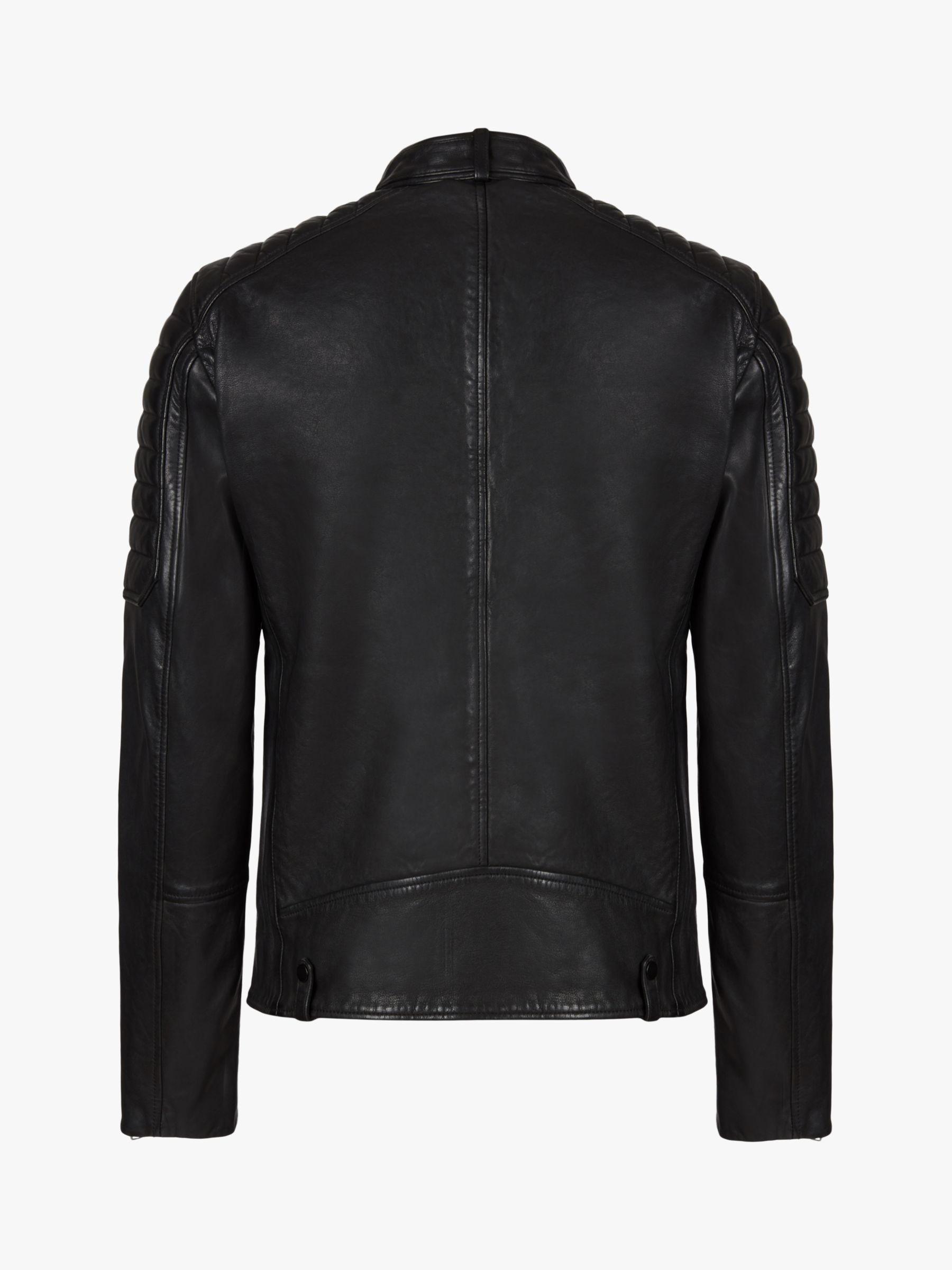 AllSaints Macron Leather Jacket, Black