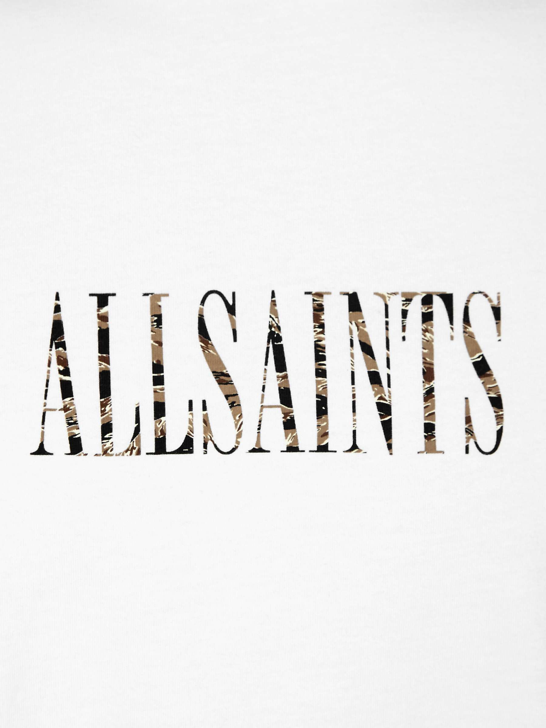 Buy AllSaints Stamp Camo Crew T-Shirt Online at johnlewis.com
