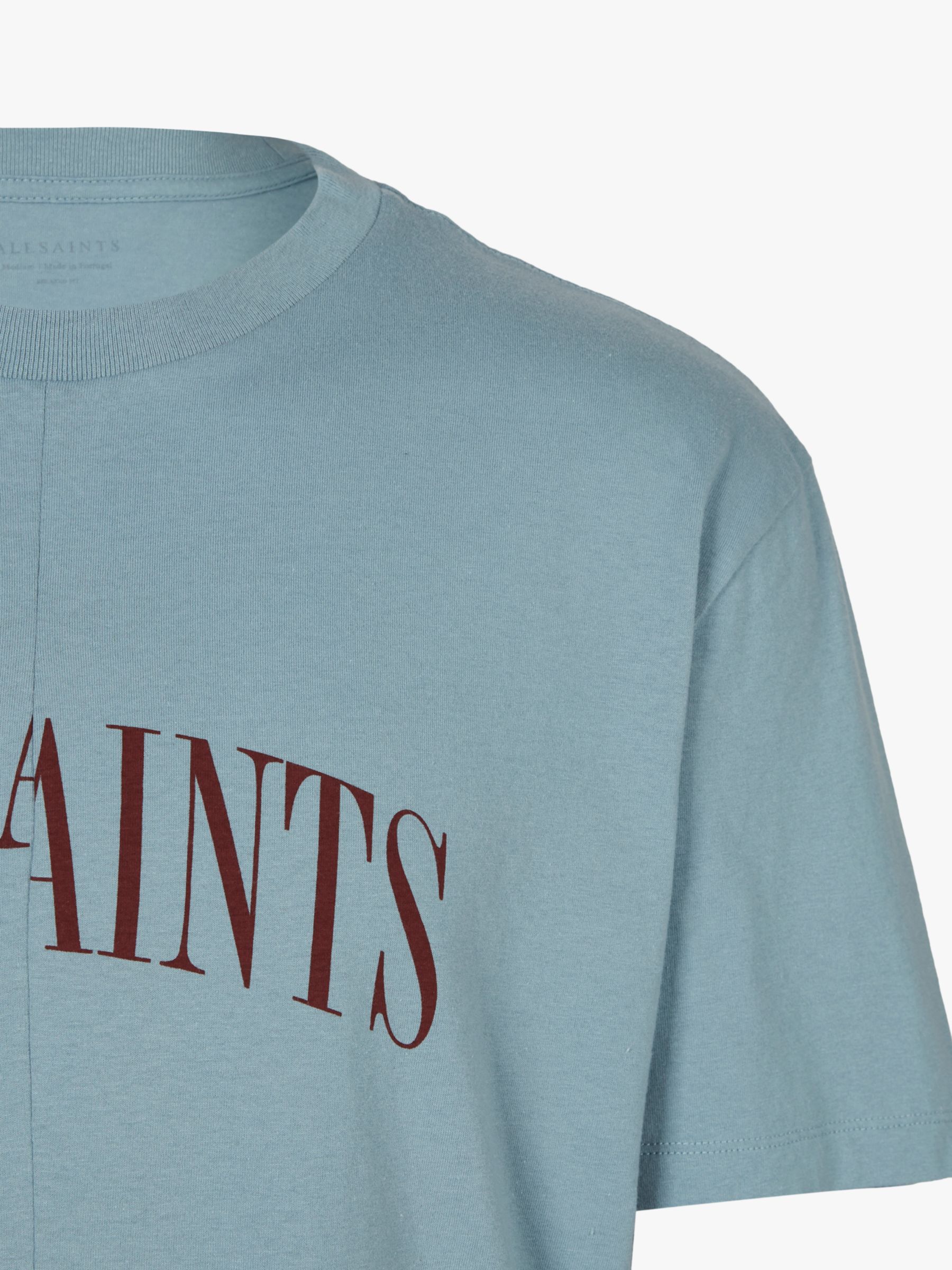 Buy AllSaints Dropout Graphic Logo T-Shirt Online at johnlewis.com