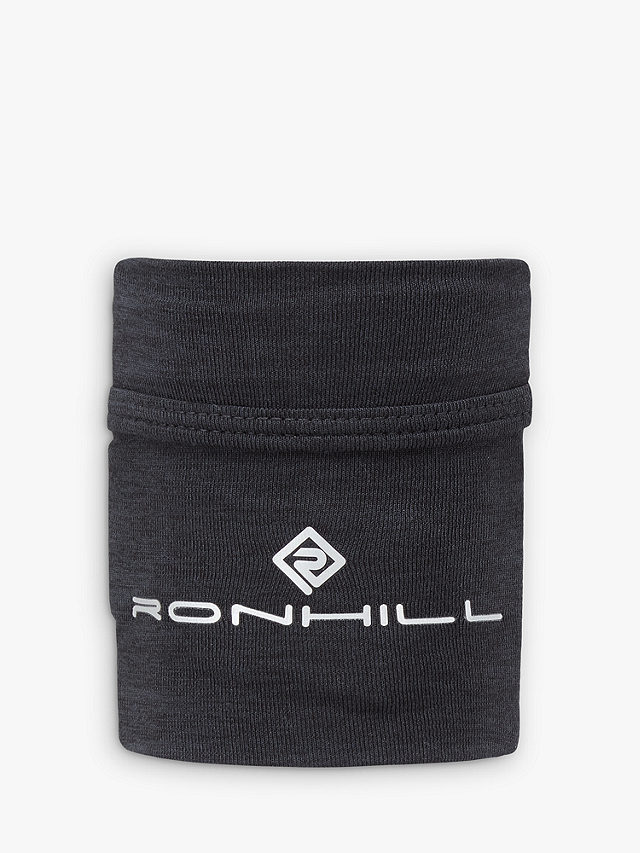 Ronhill Stretch Wrist Running Pocket, All Black, S-M