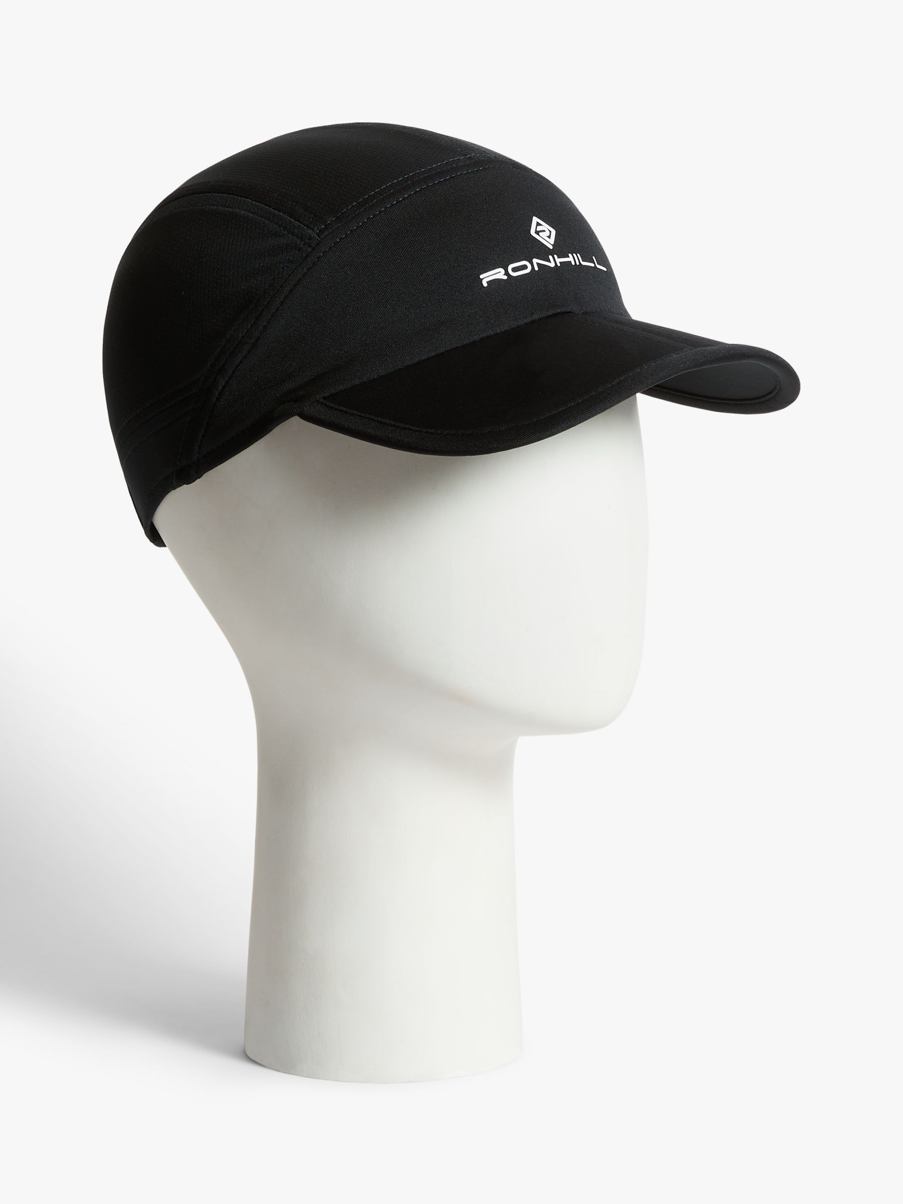 Ronhill Sun Split Cap Running Outdoor Fitness Hat With Wicking Bright White