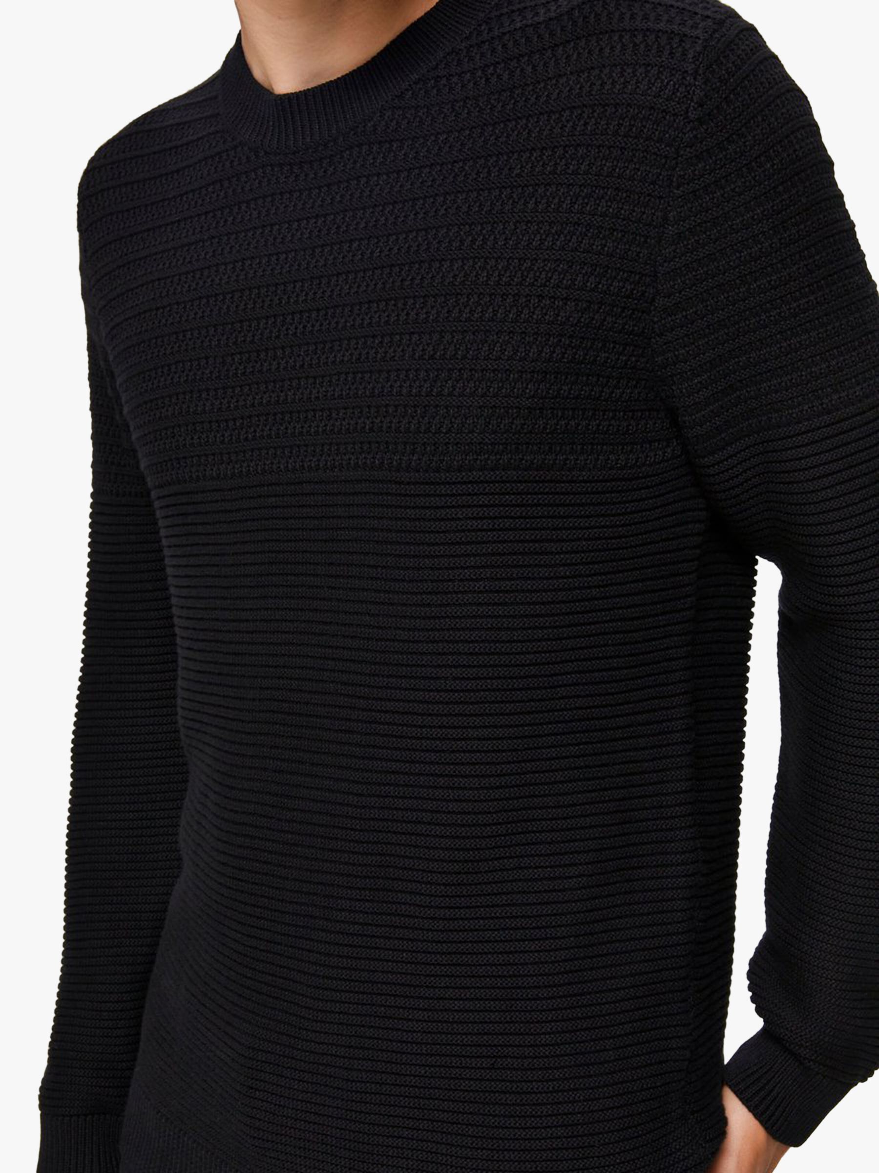 SELECTED HOMME Organic Cotton Round Neck Knitted Jumper