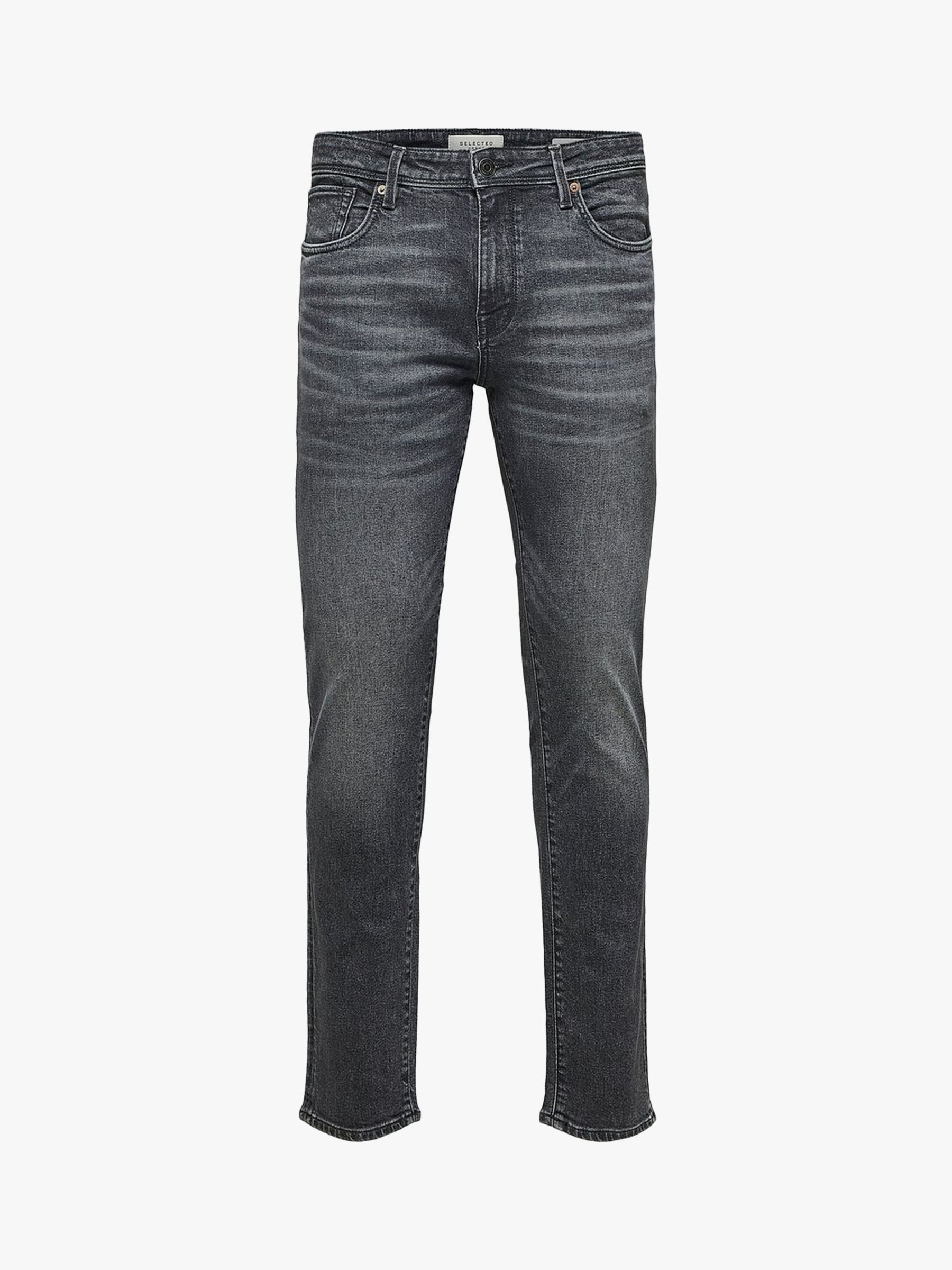 SELECTED HOMME Leon Fit Denim Jeans at John Lewis & Partners