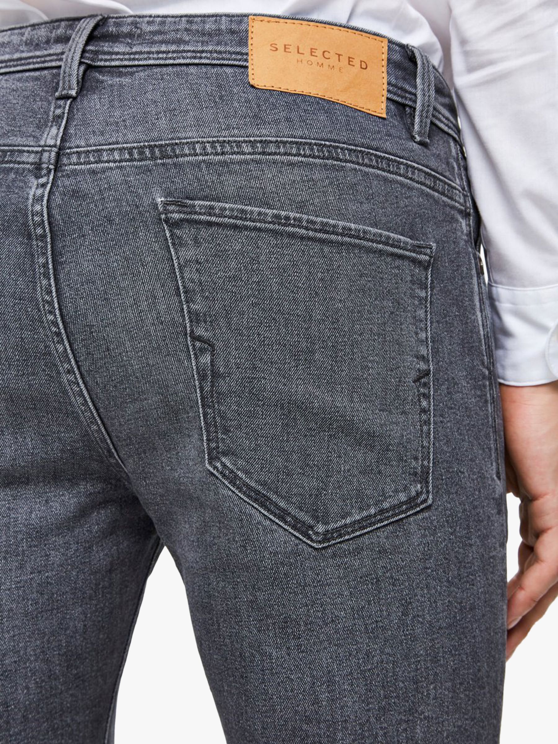 SELECTED HOMME Leon Fit Denim Jeans at John Lewis & Partners