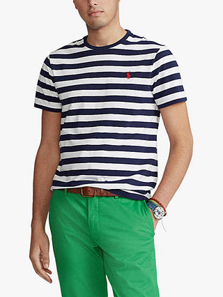 Polo Ralph Lauren Custom Slim Fit Striped T-Shirt