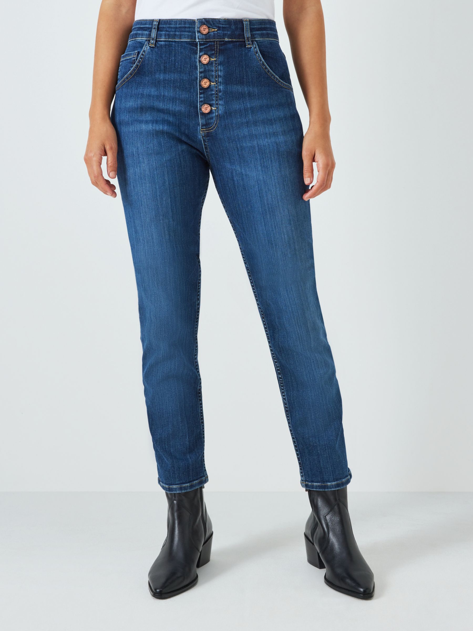 AND/OR Venice Beach Boyfriend Jeans, Vintage Perfected at John Lewis &  Partners