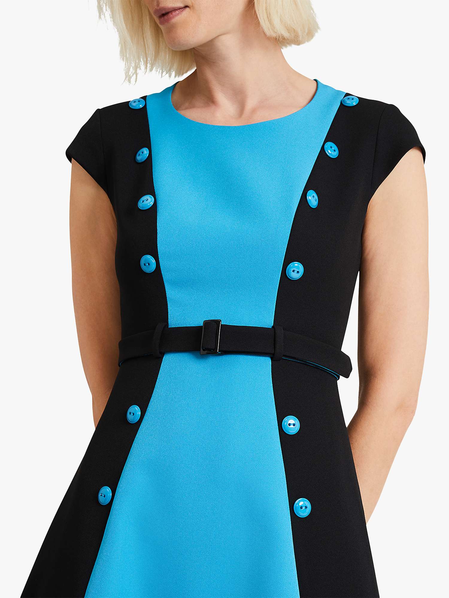 Buy Damsel in a Dress Ethel Colour Block Knee Length Dress Online at johnlewis.com