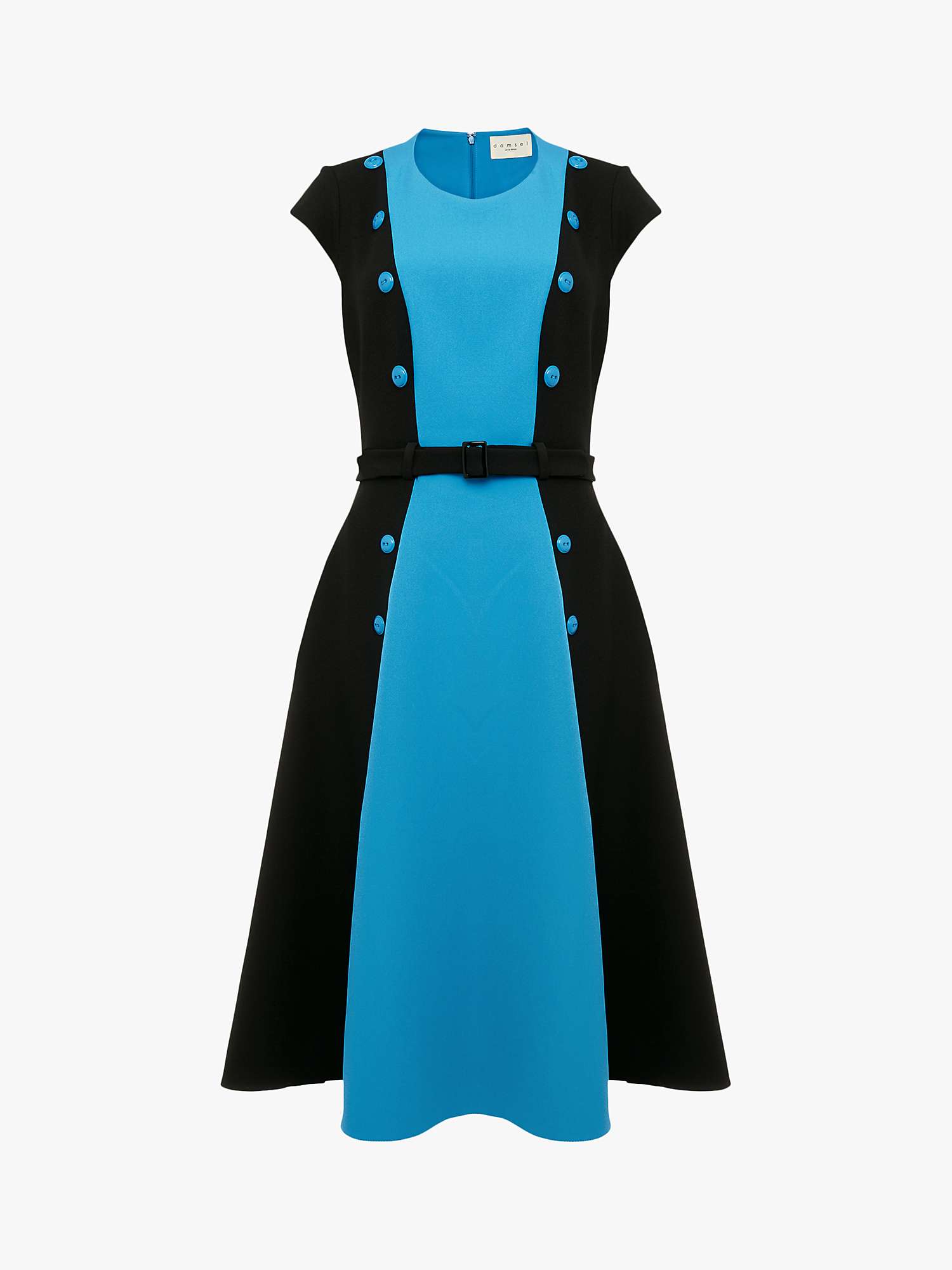 Buy Damsel in a Dress Ethel Colour Block Knee Length Dress Online at johnlewis.com
