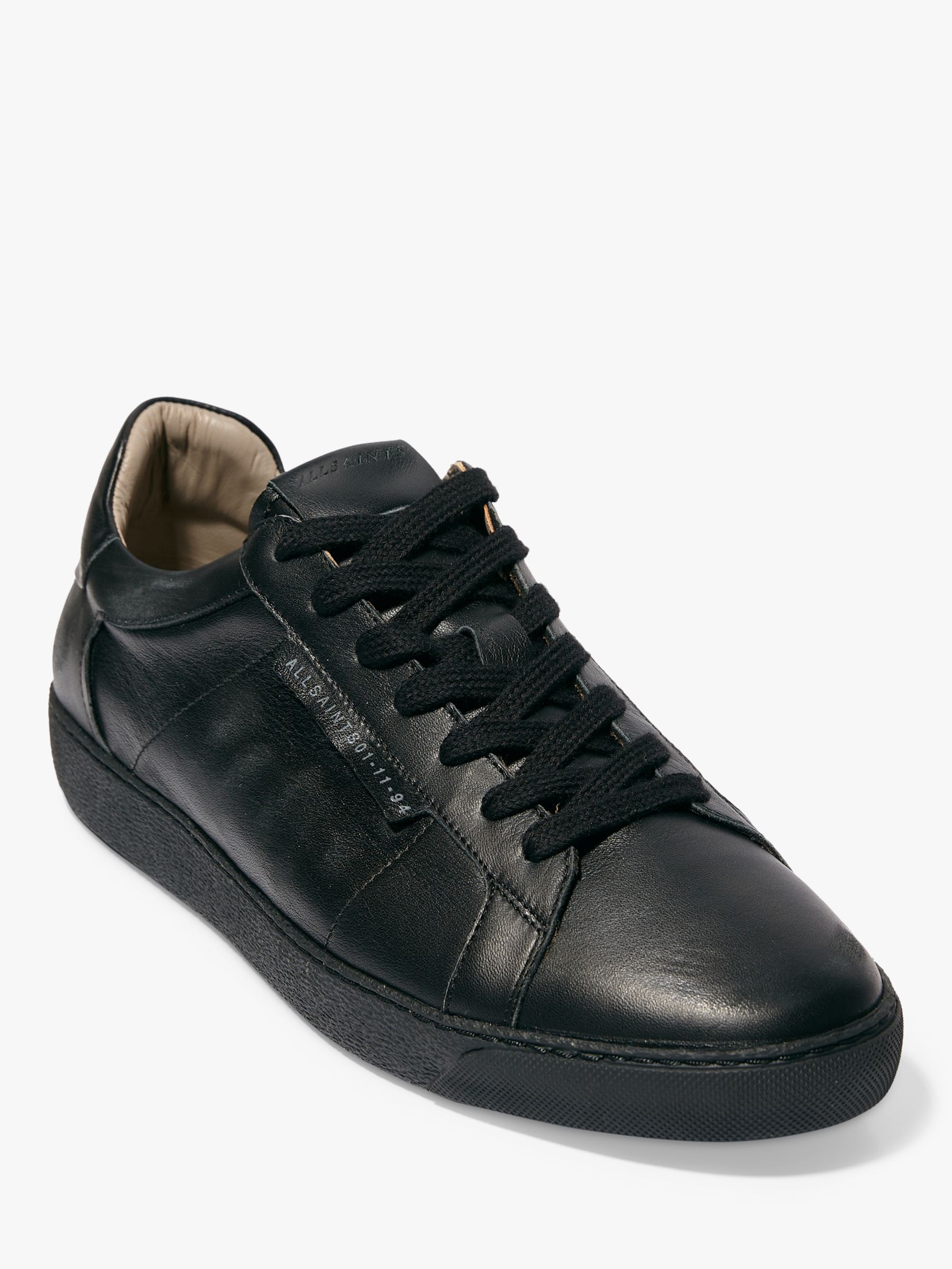 AllSaints Sheer Leather Low Top Trainers