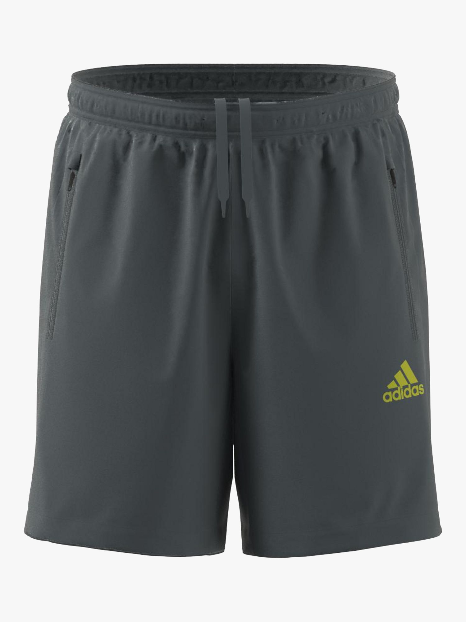 adidas AEROREADY Designed to Move Woven Gym Shorts, Blue Oxide at John ...