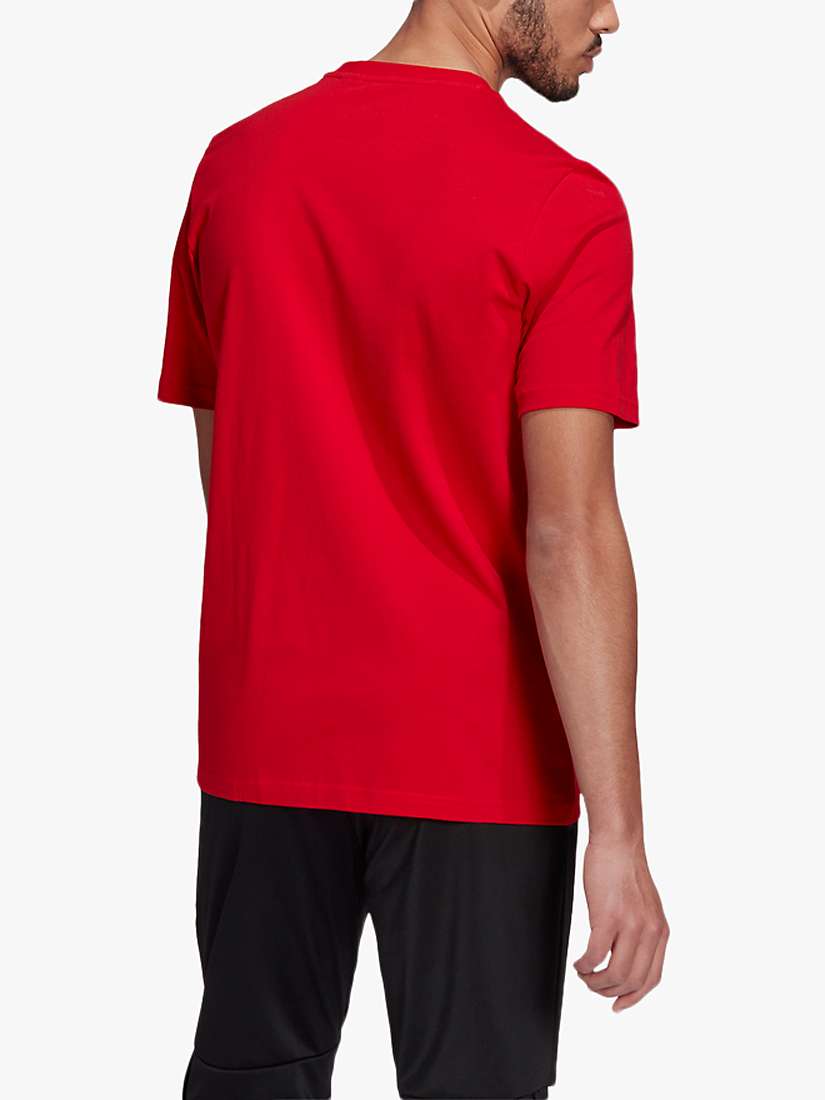 Buy adidas Essentials Embroidered Linear Logo T-Shirt Online at johnlewis.com