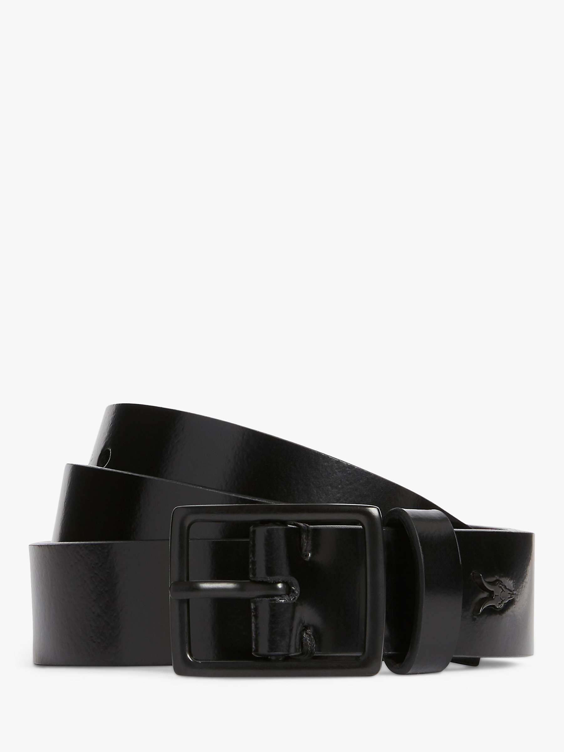 Buy AllSaints Leo Leather Belt Online at johnlewis.com