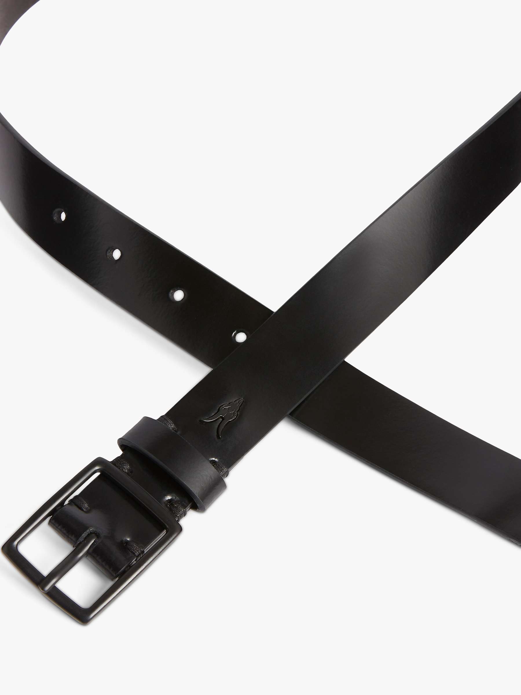 Buy AllSaints Leo Leather Belt Online at johnlewis.com