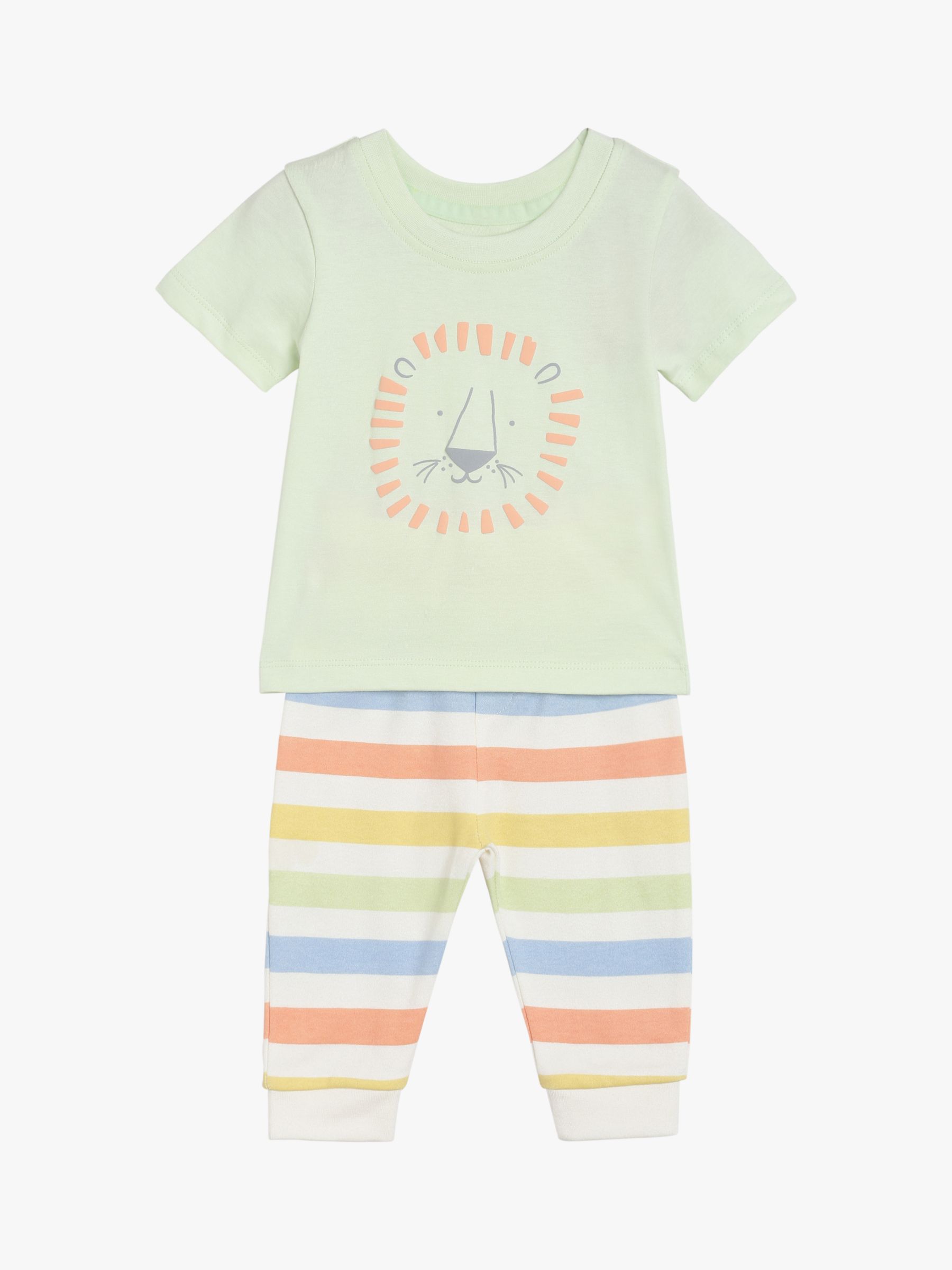 Mini Cuddles Baby Lion Top and Joggers Set, Multi