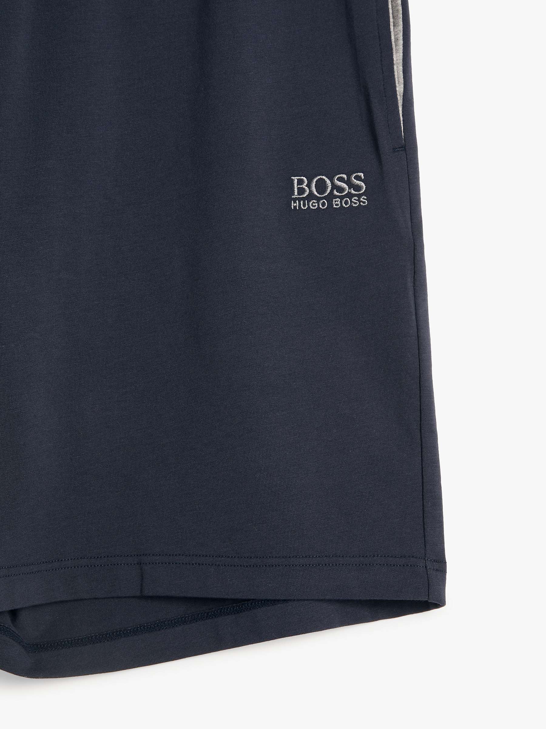 Buy BOSS Lounge Shorts, Navy Online at johnlewis.com