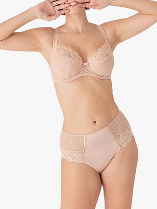 Maison Lejaby Gaby Lace Full Cup Underwired Bra, Rose