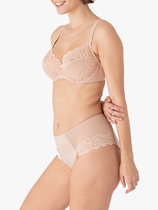 Maison Lejaby Gaby Lace Full Cup Underwired Bra, Rose