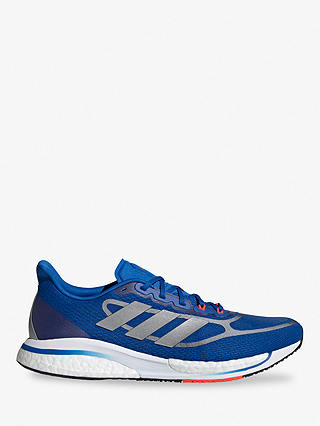 adidas Supernova 3 Men's Running Shoes, Football Blue/Silver Met./Solar Red